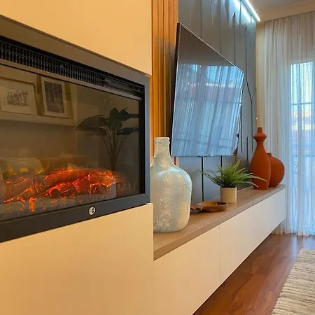 Lujoso Piso Con Chimenea Interior Apartment